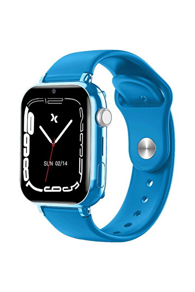 MAXCOM Smartwatch for children FW59 Kiddom, 4G, GPS, SOS Button, Blue