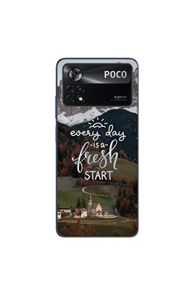 OEM Husa compatibila cu Xiaomi Poco X4 Pro Silicon Gel Tpu Model Mesaj Fresh ...