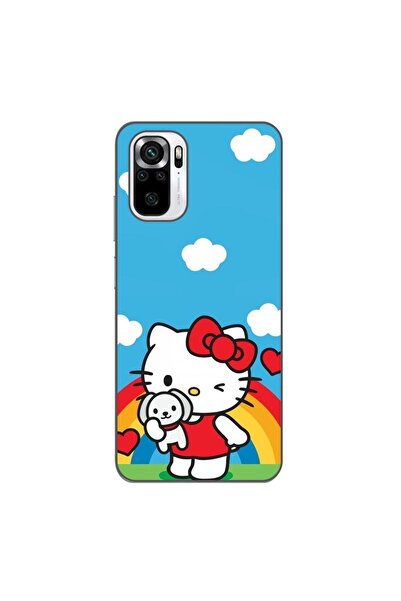 OEM Husa compatibila cu Xiaomi Poco M5s Silicon Gel Tpu Model Hello Kitty Rai...