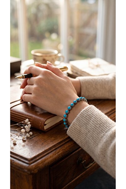 FAYRA ACCESSORIES Diamond Mounted Zircon Stone Waterway Bracelet