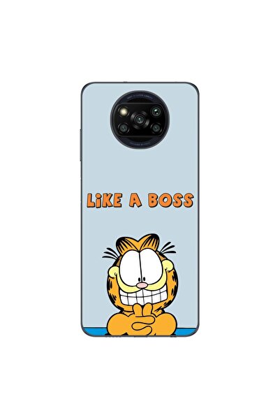 OEM Husa compatibila cu Xiaomi Poco X3 Pro Silicon Gel Tpu Model Garfield Lik...