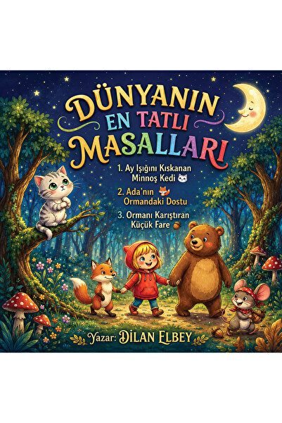 Cinius Yayınları Dünyanın En Tatlı Masalları & Dilan Elbey