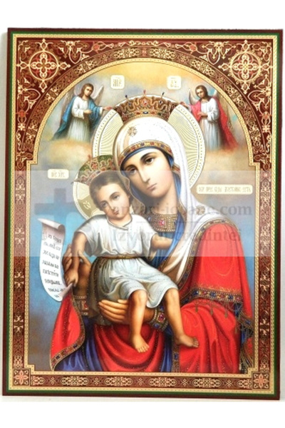 Religious Gifts Icoană a Maicii Domnului cu Pruncul Isus, TBL-REL-30X40