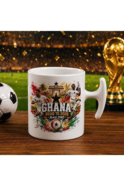 Bk Gift Ghana Fan Themed 2026 World Cup Designed Hammer Trophy Cup