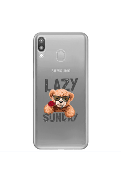 Other Samsung M20 Lazy sunday Transparent Silicone TPU Θήκη