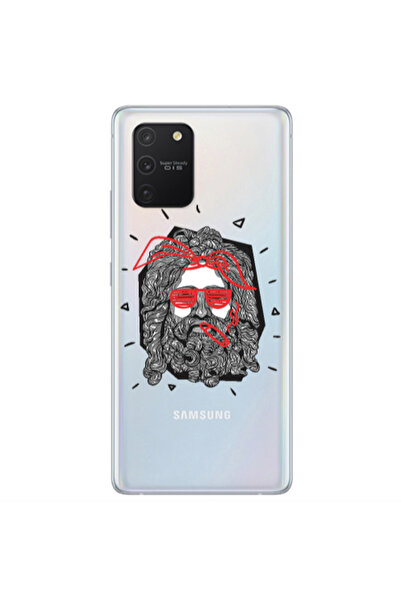 Other Samsung S10 Lite / A91 Cool glasses Transparent Silicone TPU Θήκη
