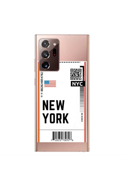 Other Samsung Note 20 Ultra New York NYC Transparent Silicone TPU Θήκη