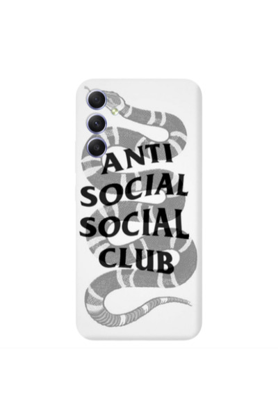 Other Samsung A34 Social club Transparent Silicone TPU Θήκη
