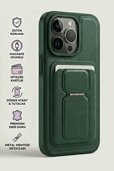 AVDA İphone 13 pro max Cüzdanlı Magsafe Kılıfı