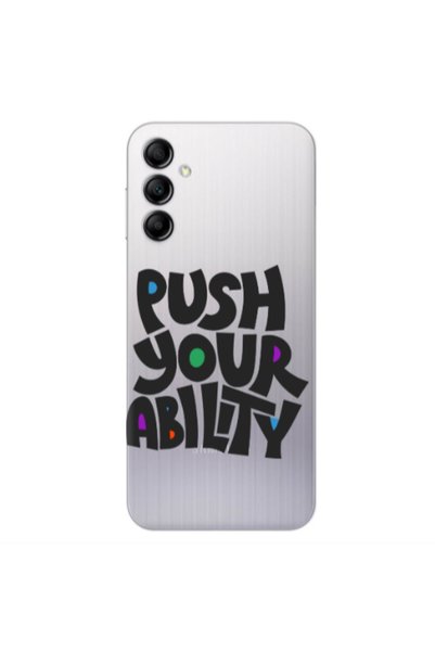 Other Samsung A14 5G Push Your Ability Transparent Silicone TPU Θήκη
