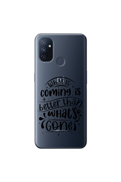 Other Oneplus Nord 100 What is coming Transparent Silicone TPU Θήκη