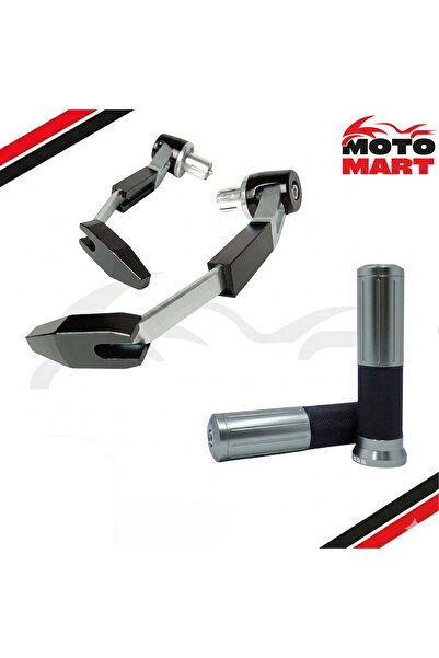 motomart+ Sym Adx 125 Elcik Ve Manet Koruma Set-Gri-Ma21545