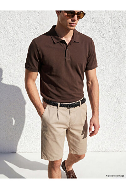 LC Waikiki Esvab • Modern & Distinctive Comfortable Fit Gabardine Men's Shorts
