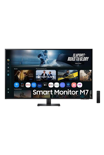 Samsung 32 İnç 4K UHD Smart TV Özellikli Monitör WiFi Bluetooth Dahili Hoparl...
