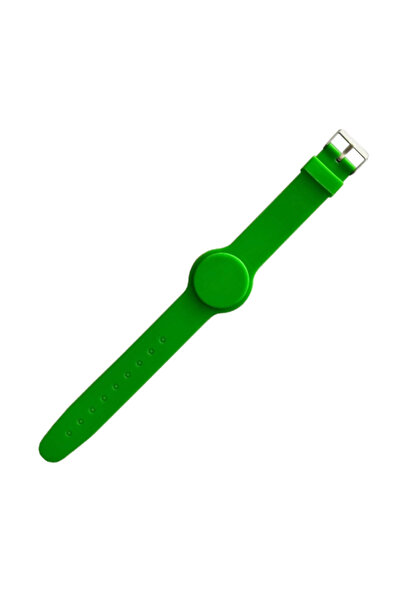 Etnicsaccessories Brățară de proximitate MIFARE (13.56MHz), silicon verde CSW...