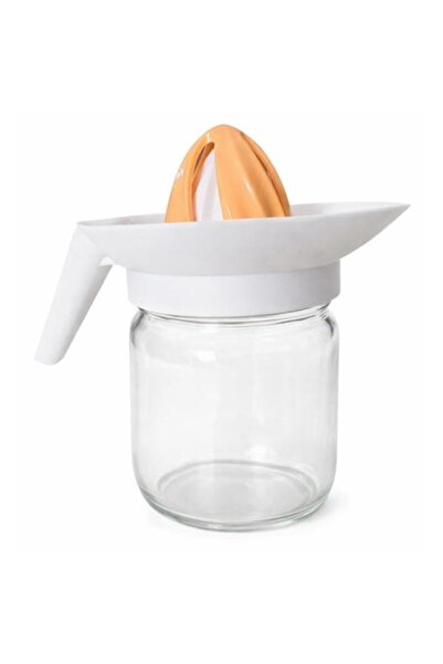 Natalia Design Manual Citrus Juicer with Glass Container 425 ml orange