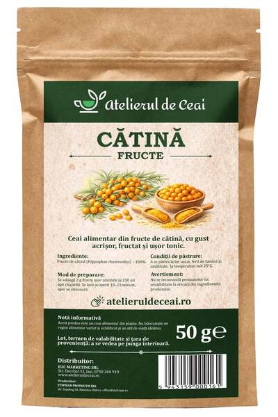 atelierul de ceai Ceai de fructe de cătină