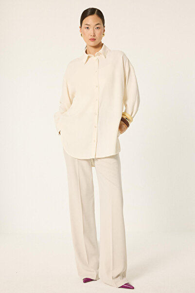 Touché Privé Relax Fit Satin Shirt