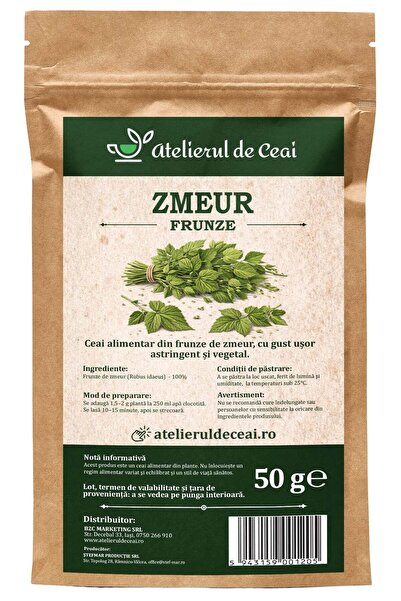 atelierul de ceai Ceai de frunze de zmeur