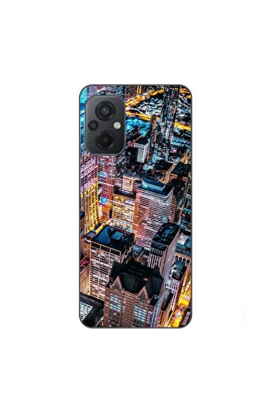 OEM Husa compatibila cu Xiaomi Poco M5 Silicon Gel Tpu Model Night City