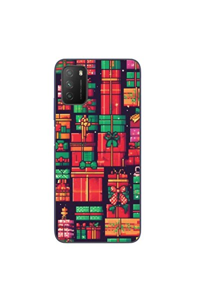 OEM Case compatible with Xiaomi Poco M3 Silicon Gel Tpu Pattern Pixel Art Gifts