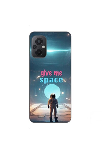 OEM Case compatible with Xiaomi Poco M5 Silicon Gel Tpu Model Give Me Space