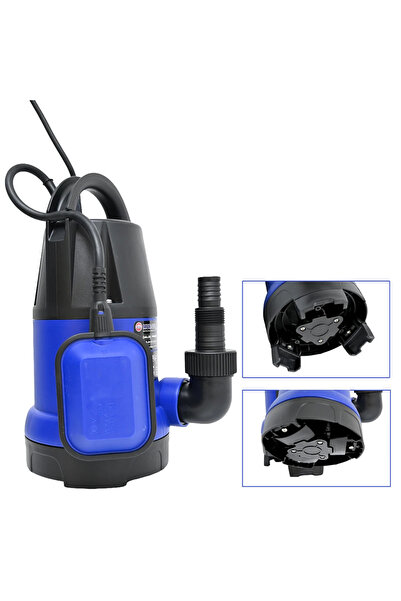 Mur-Cell Kirli temiz su pompası, 750w dalgıç pompa, drenaj tahliye pompası, 8...