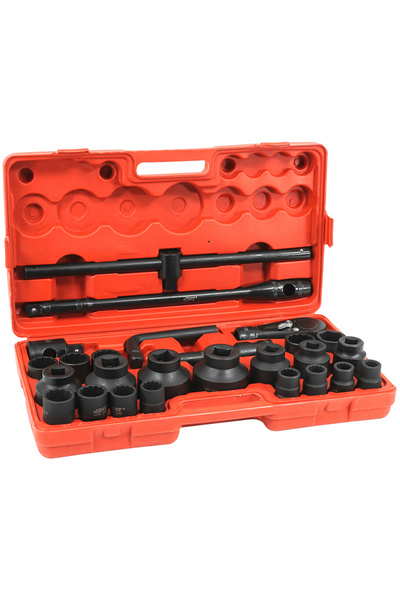 VERKE Set de chei tubulare pentru impact 26 piese 3/4", VERKE, V39472