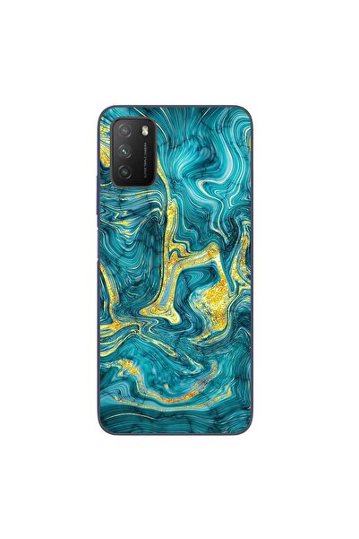 OEM Husa compatibila cu Xiaomi Poco M3 Silicon Gel Tpu Model Abstract Gemston...