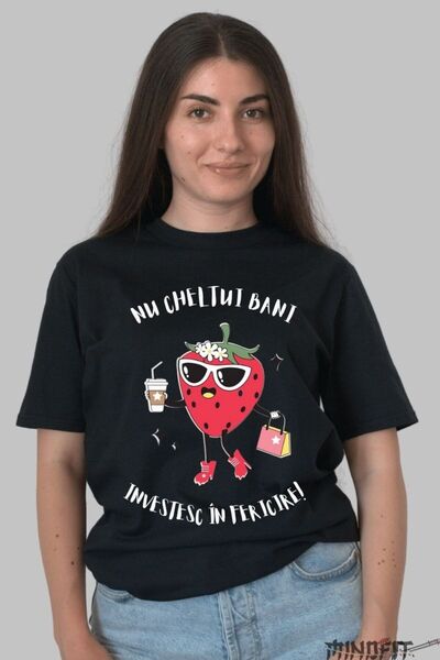 GILDAN Tricou Cu Capsuna