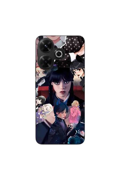 OEM Case compatible with Xiaomi Redmi 13 4G Silicone Gel Tpu Pattern Wednesda...