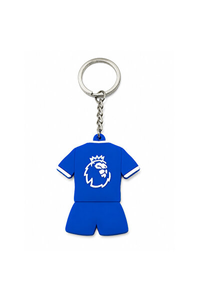 Generic Chelsea FC Shirt Keychain Rubber Football Kit Key Ring Blue Official ...