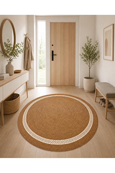 AK SÜRMELİ Jüt Kilim, Paspas, Mutfak Halısı, Banyo Paspası, Kilim, Halı, Otur...