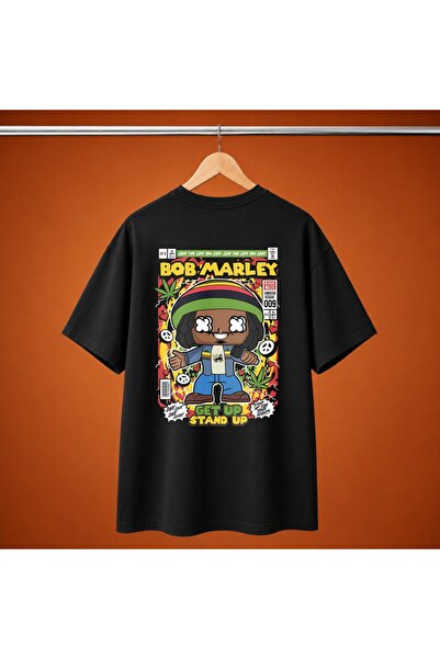 Bob Marley Oversize Tisort