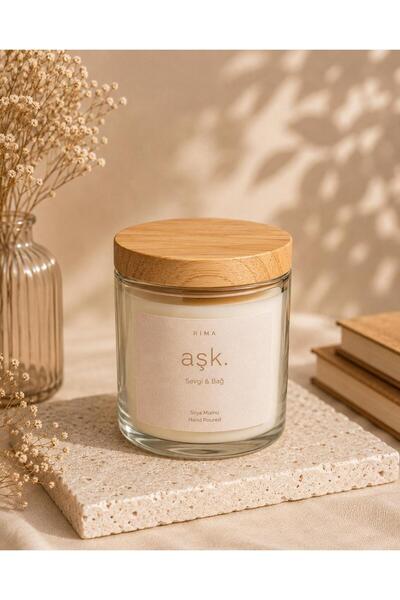 Rima Candle Aromatherapy Aşk Mumu - ÖZ SERİSİ