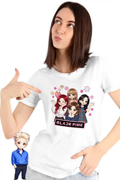 OEM Μπλουζάκι BlackPink Εμπορεύματα K-pop Κορέα