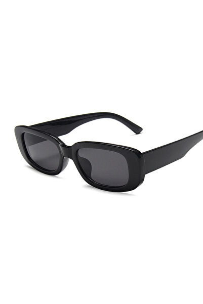 Choice1 black Square Frame Y2K Sun Glasses Candy Color Rectangle Sunglasses F...