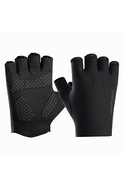 Choice5 L Black GTUBIKE Cycling Gloves Summer Breathable Shockproof Half Fing...