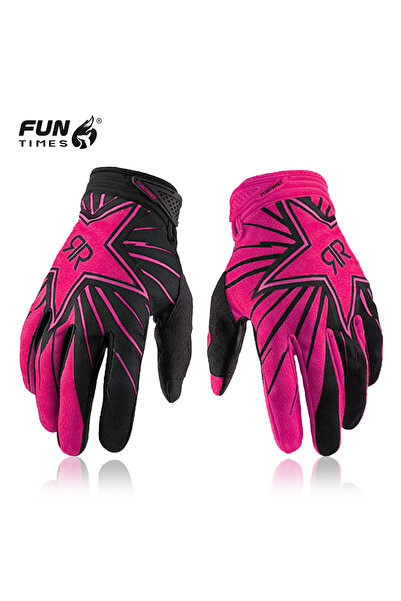 Choice13 قفازات M Pink FUNTIMES 2025 للربيع والصيف للدراجات الهوائية في الهوا...