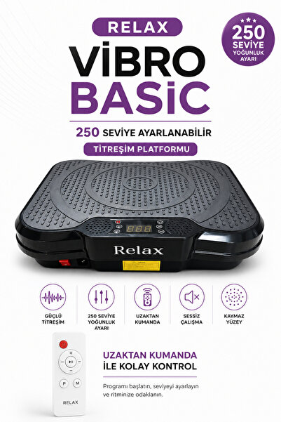 Relax Basic vibration plate - Titreşimli egzersiz ve spor cihazı