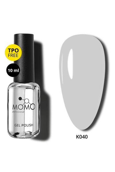 MOMO professional Kalıcı Oje K040, Açık Gri, 10 ml
