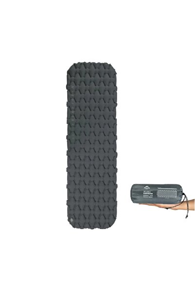 Naturehike Tek Kişilik Şişme Mat – Comfort Gri