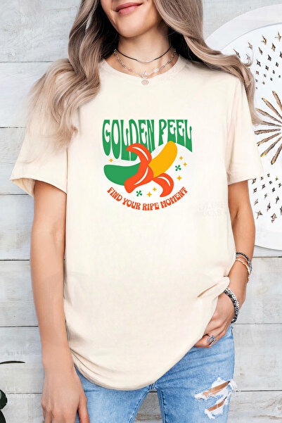 Sarah's Boutique Women's T-shirt – 100% cotton – Golden Peel
