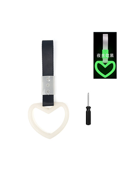 Choice8 AX-YeGuang JDM Train Bus Handle Hand Strap 1pcs Tsurikawa Ring Heart ...