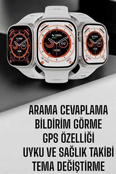 ARMÜZ New Generation Gps and Pedometer Feature of Smart Watch with Heart Rate...
