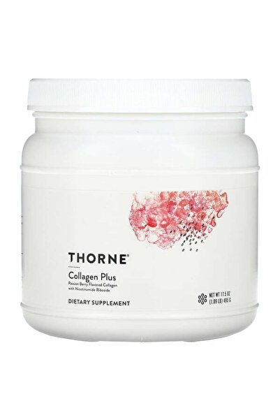 Thorne , Collagen Plus, Çarkıfelek Meyvesi, 495 g (1,09 lb)