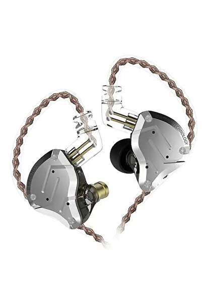KZ Acoustics KZ ZS10 Pro Хибридни ин-еър монитори Сребристи/Черни