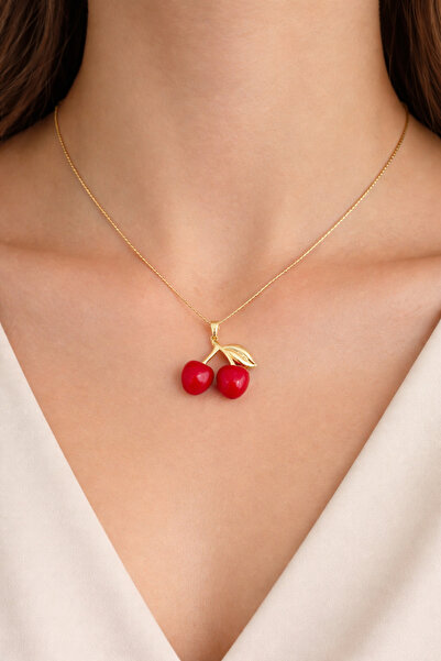 laria jewelry قلادة نموذج الكرز
