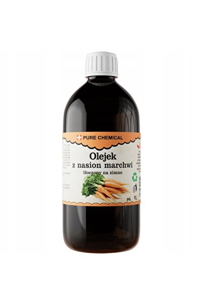 CHOSA Ulei din Semințe de Morcov, Pure , 1l, Presat la Rece, Nerafinat, pentr...