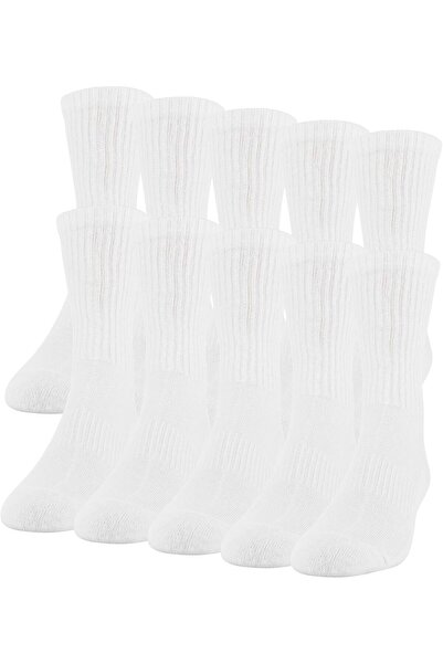 GILDAN Men's Cotton Socks Set, 10 Pairs, Pack of 10